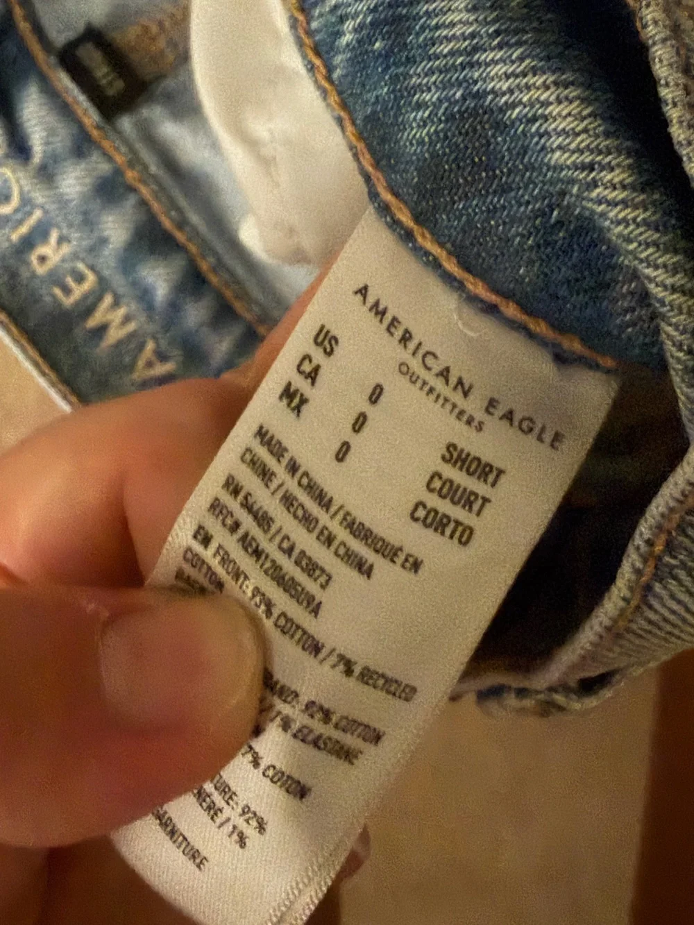 American Eagle Outfitters light blue